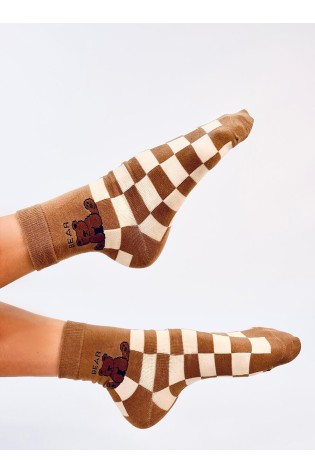Moteriškos kojinės su meškiukais DEALNO MULTI-3-KB 37626
