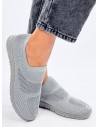 Tamprūs kojinės tipo sportiniai bateliai COLUMS GREY-KB 37707