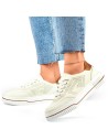 Balti moteriški suvarstomi laisvalaikio batai iš natūralios odos-GD-SW-4002W/BR