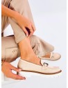 Stilingi kreminiai moteriški batai CLAYS BEIGE-KB 37732