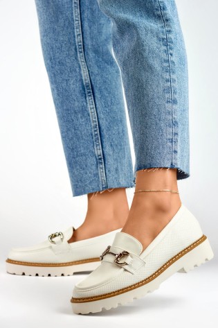 Balti stilingi moteriški batai-GQ97W