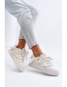 Balti sportinio stiliaus batai storais raišteliais-NB628 WHITE