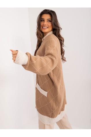 Stilingas rudas megztinis-BA-SW-0258.19