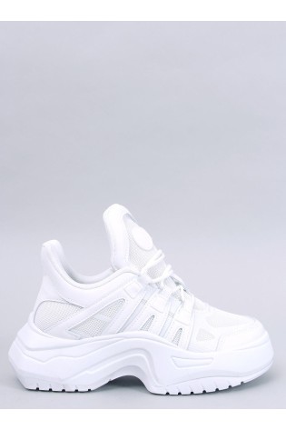 Madingi balti sportinio dizaino batai NUTHALL WHITE-KB 37848