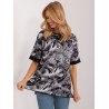 Ilgesni moteriški marškinėliai su leopardo simbolika-PM-TS-4542.31