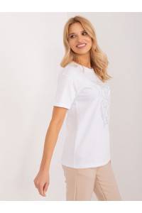 Balti marškinėliai su drugeliu-PM-TS-4619.30