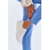 Balti minkšti patogūs natūralios odos batai-87972 WH