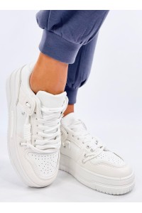 Kasdieninio stiliaus patogūs praktiški batai CLAVELL WHITE-KB 37938