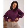 Violetinis moteriškas džemperis-BA-BL-0106.27
