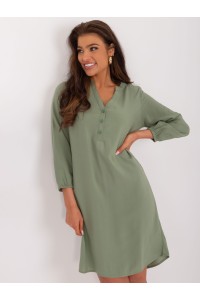 Žalio atspalvio lengva suknelė-D73761M30427A