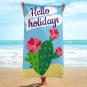 HELLO HOLIDAYS stačiakampis paplūdimio rankšluostis 150x70 REC54WZ2-REC54WZ2