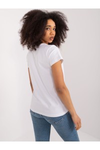 Balti moteriški marškinėliai-RV-BZ-9617.12