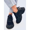 Patogūs juodi sportinio stiliaus batai BAINS BLACK-KB 37953