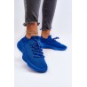 Stilingi mėlyni moteriški sportiniai bateliai-G-23 BLUE