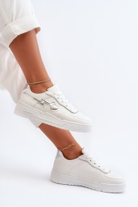 Laisvalaikio stiliaus balti batai-PC220 WHITE