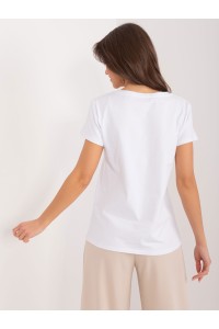 Balti moteriški marškinėliai -RV-TS-9667.19