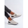 Moteriški balti sportiniai batai-PC192 WHITE