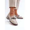 Aukštos kokybės batai stilingu neaukštu kulnu-MR38-960 GREY