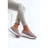 Komfortiški zomšiniai batai moterims-22-325 GREY