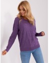 Violetinis moteriškas megztinis-TV_AT-SW-2231A.00P