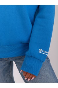 Žydras stilingas džemperis-BA-BL-3029.36