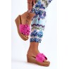 Women's Wedge Sandals Pink Calama-AM185 FUSHIA