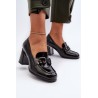 Stilingi moteriški batai ant plataus kulno-TV_MR38-973 BLACK