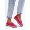 Women's Lace-Up Espadrilles Pink One Lover-6605 ROSE RED