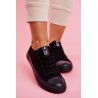 Women's Classic Sneakers Black Ecoma-9SP30-1141 BLACK BLACK