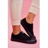 Women's Classic Sneakers Black Ecoma-9SP30-1141 BLACK BLACK