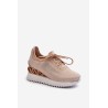 Originalaus sportiško dizaino  batai su platforma-MR38-377 BEIGE