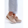 Originalaus sportiško dizaino  batai su platforma-MR38-377 BEIGE