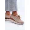 Originalaus sportiško dizaino  batai su platforma-MR38-377 BEIGE