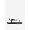 Stilingos moteriškos guminės basutės Ipanema-83507 BLACK/ONIX