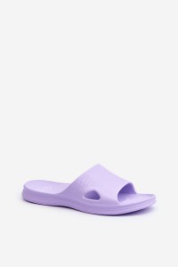 Klasikinės violetinės moteriškos šlepetės-22SD11-2520 LILIA