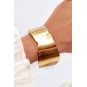 Women's Bracelet With Flowers Stainless Steel Gold-HB120-006055 GLD