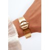 Women's Bracelet with Decoration Stainless Steel Gold-SS202-126 GLD