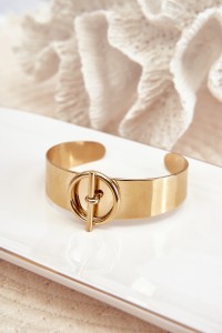 Women's Bracelet with Decoration Stainless Steel Gold-SS202-126 GLD