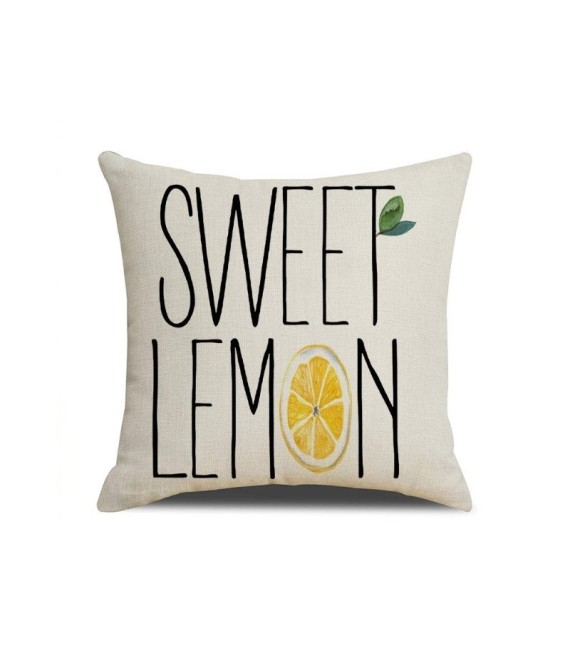 Pagalvės užvalkalas su citrina Sweet lemon 45 x 45 cm POD163-POD163