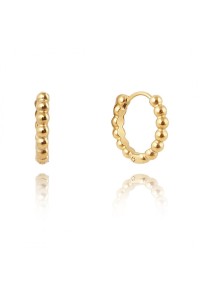 Auksiniai auskarai rinkutės padengti 14k auksu KST3250-KST3250