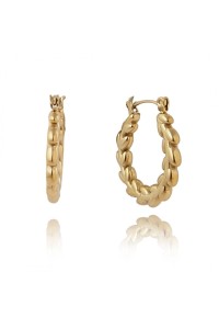 Auksiniai auskarai rinkutės padengti 14k auksu KST3264-KST3264