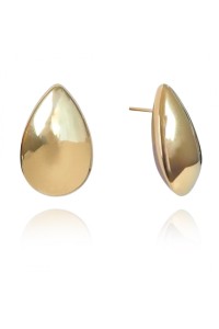 Auksiniai auskarai lašeliai su smeigėmis paauksuoti 14k auksu KST3168-KST3168