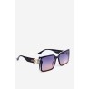 Black Women's Square Sunglasses UV400-OK.32219