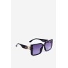 Black Women's Square Sunglasses UV400-OK.32220