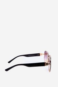 Women's Sunglasses UV400 Black-Gold-OK.32226