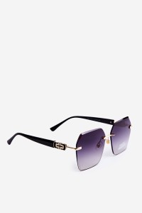 Women's Sunglasses with UV Filter Black-Gold-OK.32231