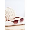 Women's UV400 Brown Sunglasses-OK.32238