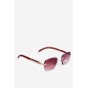 Women's UV400 Brown Sunglasses-OK.32238