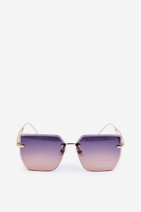 Women's Sunglasses with Shaded Golden Lenses-OK.32242