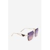 Women's Sunglasses with Shaded Golden Lenses-OK.32242